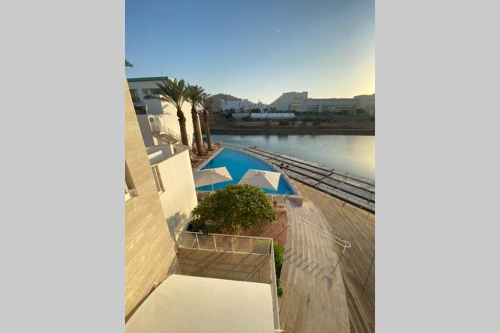 Haverim Ba'Lagouna Amazing Duplex 3Br Front Sea Apartment Eilat Exterior photo